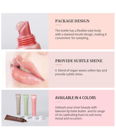 4 Pcs Summer Special Lip Butter Balm Special Lip Balm With Natural Ingredients of Shea Butter & Olive Butter Long-Lasting Hydrating Non-Sticky Lip Balm Soothes And Softens Dry Lips - Buy Online on GoSupps.com