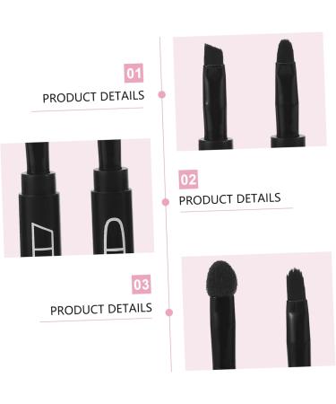 Beaupretty 4 1 suite eye shadow retractable makeup brush plastic travel cosmetic brush eyeliner Miss girls suit face face makeup tool Multifunction women s suits set make up 4 in 1 16x1cm Black - Buy Online on GoSupps.com