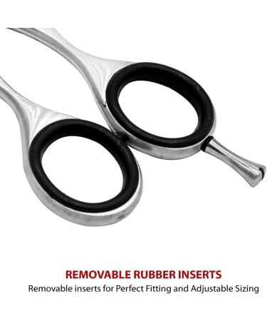 Barber Scissors 6.5 - Stainless Steel Hair Cutting Shears by Majestik+ - Lightweight & Razor Edge for Salon Standard Haircuts - Buy Online on GoSupps.com