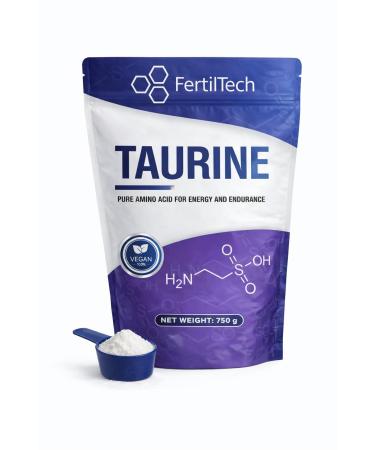Taurine en Poudre 750 g 300 Portions (10 Mois) Format Longue Dur e Puret 99 8% Haute Qualit Sans Additifs Sans Ar me Vegan Sans OGM Conditionn e en France