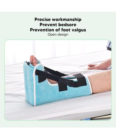 Heel Protector Cushion Boot with Adjustable Strap | Relief for Swollen Feet Sore Ankles & Pressure Ulcers - Quick Drying & Washable - Buy Online on GoSupps.com