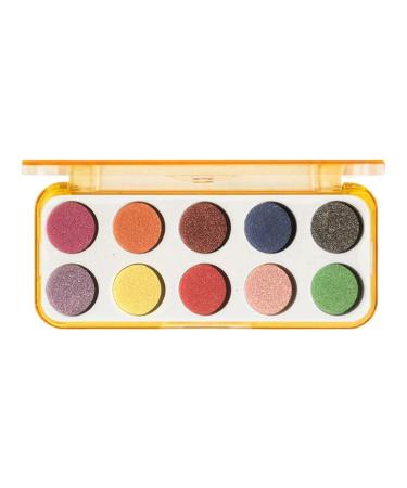 Eyeshadow Palette 10 Shades Eye Shadow Pallets for Women | Matte Shimmer Eyeshadow Pallet Long Lasting Make up Eye Shadows Cosmetics Kit for Women Hondony 02# Pearl Disc