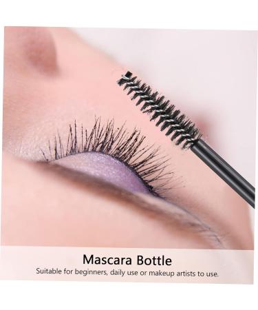 VINTORKY 1 Set Mascara Tube Funnel Empty Eyeliner Tube Eyelash Wand Tube Clear Eyelash Mascara Black Plastic - Buy Online on GoSupps.com