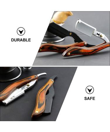 Beaupretty Folding Rapider for Men - Premium Folding Straight Razor & Bamboo Handle Shaving Tool - Buy Online on GoSupps.com