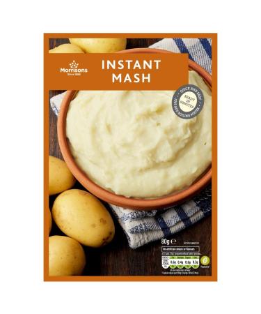 Morrisons Quick and Easy Plain Mash 80 g x 10
