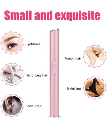Buy Electric Eyebrow Trimmer for Women - Safe Portable Washable Hair Removal with R-Shaped Blades - Buy Online on GoSupps.com