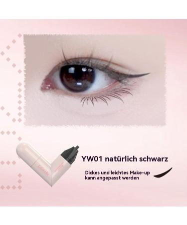  Generisch Eyeliner Stamp Eyeliner Twist-Up Waterproof 0.5ml Natural Durable Quick Dry Waterproof for All Eye Shapes Double Sided Eyeliner - Buy Online on GoSupps.com