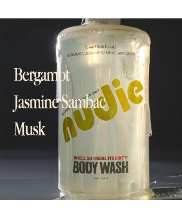 Laurel Bath House Nutrient-Rich Body Wash | Cleanse Nourish & Strengthen Skin with Niacinamide | Free From Parabens Sulfates & Phthalates (350 ml NUDIE) (Medium Nudie) - Buy Online on GoSupps.com