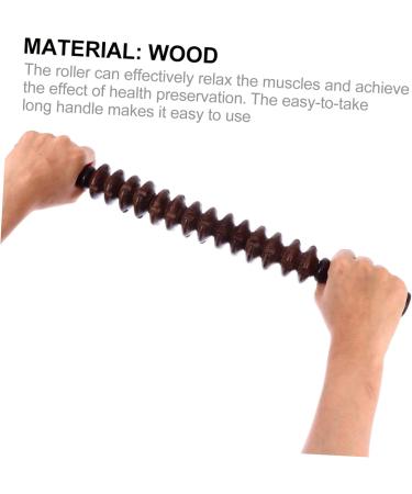 Gleavi Handing Tools Roller Massager - Deep Tissue Back Massage Device & Wood Roller Stick for Ultimate Relaxation - Buy Online on GoSupps.com