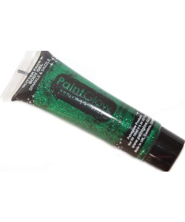 B-Creative Glitter gel for face and body - For lips and eyes - Green