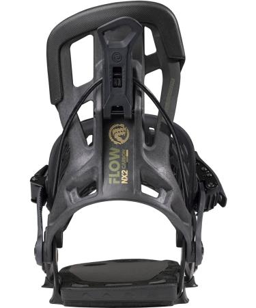 Flow Men's NX-2 Carbon Fusion X-Large Snowboard Binding - Graphite | Durable Lightweight Design for Superior Response - Buy Online on GoSupps.com
