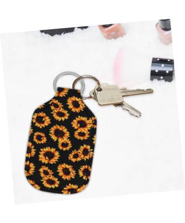 Buy Lurrose 4pcs Keychain Liquid Bottle Set - Hand Soap & Fabric Lipstick Holder - Perfect for Travel | International Shipping Available - Buy Online on GoSupps.com