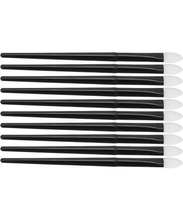 Silicone Eyeshadow Brush Set Soft Reusable Brushes for Liquid Eye Shadows Long Lasting Applicator with Curved Tip Portable Design - Buy Online on GoSupps.com