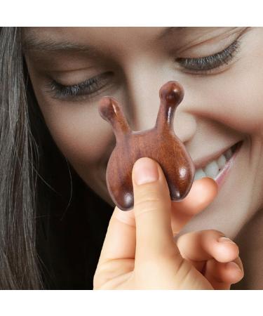 Beaupretty 2-Piece Wooden Facial & Body Massage Device - Multifunctional Acupuncture Tool for Relaxation & Wellness - Buy Online on GoSupps.com