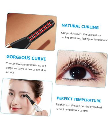 Mikinona Eyelash Clip Eyelash Beautifying Rechargeable Eyelash Curler Electric Lash Curler Lady Tools Eyelash Heated Curler Hot Eyelash Curler Hair Heating Curler Lash Tool White Abs - Buy Online on GoSupps.com