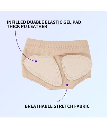 Advanced Forefoot Pad - Gel Metatarsal Cushions for Pain Relief | Ideal for Dancing Running & Morton s Neuroma - Large Beige Pair - Buy Online on GoSupps.com