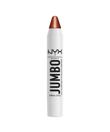 NYX Professional Makeup Multi-Use Highlighter Stick Weightless Buildable Formula with Jojoba Oil Twist-Up No Need To Sharpen Vegan and Cruelty-Free 2.7 g Shade: Flan 06 Flan 2.7 g