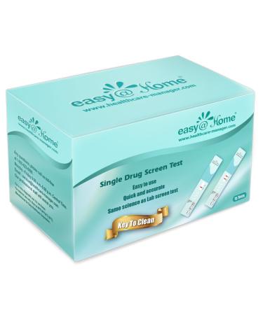 50 Pack Easyhome Marijuana (THC) Single Panel Drug Tests Kit - #EDTH-114 - Buy Online on GoSupps.com
