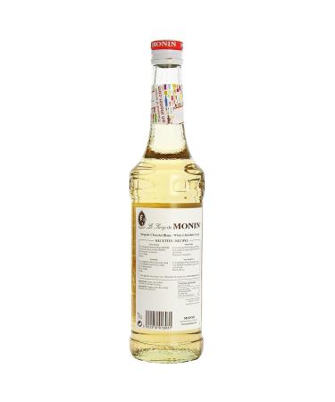Monin White Chocolate Coffee & Bar Syrup - 0.7 L (700 ml) | International Shipping Available - Buy Online on GoSupps.com