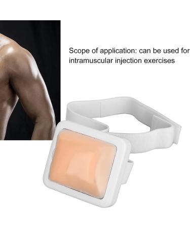 Brrnoo Plastic Injection Training Pad - Practical Wearable Design for Intramuscular Injections - Reusable & Durable - Buy Online on GoSupps.com