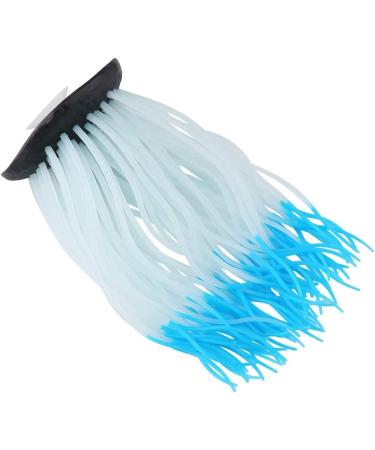Buy Luminous Blue Sea Anemone Coral Ornament | Artificial Silicone Aquarium Decoration - Buy Online on GoSupps.com