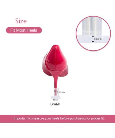 10 Pairs High Heel Protectors - Heel Stoppers & Caps for Weddings & Outdoor Events | Protect Your Heels from Grass Gravel & More - Buy Online on GoSupps.com