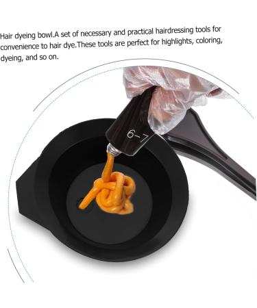 Angoily 1 Set Hair Coloring Tools Hair Dyeing Kit Hair Tinting Bowl Hair Coloring Supplies Hair Dye Mixing Bowl Hair Dye Comb Salon Hair Dying Kit Baking Oil Plastic Tool Kit - Buy Online on GoSupps.com