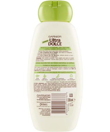 Garnier Ultra Dolce Shampoo Nutriente Latte di Mandorla 300 ml - Buy Online on GoSupps.com