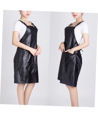 FRCOLOR Cooking Apron Work Wear for Men Waiter's Apron Overall Work Coat Cargo Trousers for Men Aprons for Men Work Apron Hairdressing Apron Pocket Uniform Miss black M - Buy Online on GoSupps.com