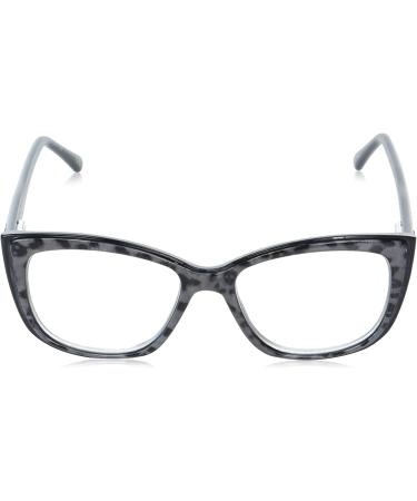 Sofia Vergara x Foster Grant Women's Gloria Reading Glasses Square Grey Leopard 51mm 1.75x - Buy Online on GoSupps.com