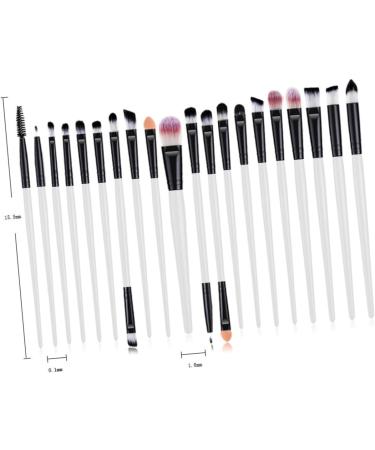 Baluue 20pcs Eyeliner Eyeshadow Brush Kit Eyelash Kits Portable Makeup Brush Makeup Accessories Eye Makeup 15.50X1.50X1.50CM As Shown - Buy Online on GoSupps.com