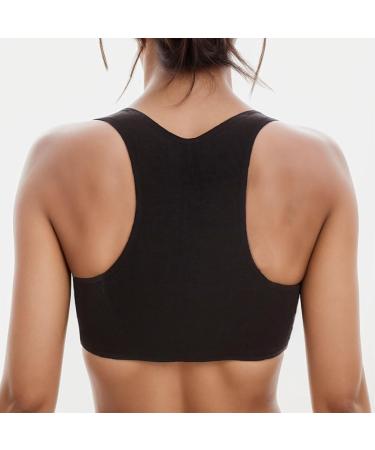 BH Women Breast Mash Service - X-Shaped Beautifier & Front Buckle Bustier Klein Black M | International Shipping Available - Buy Online on GoSupps.com