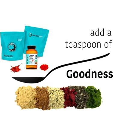 Organic 100g Cayenne Pepper Powder - Pure Raw & Dried Capsicum frutescens | Ayurvedic Herb | Vegan | Same Day Dispatch - Buy Online on GoSupps.com