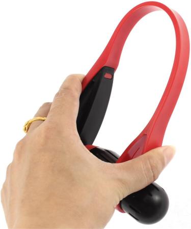 Ruilogod Body Stress Storage Massage Hammer - 32 cm Length - Red & Black | International Shipping Available - Buy Online on GoSupps.com