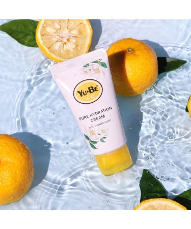 Yu-Be Yuzu Pure Hydration Cream Trio | Vegan Hand & Body Cream for Sensitive Skin | Soothing Yuzu Extract | Day & Night Moisturizer - 3 x 1.35 Fl Oz - Buy Online on GoSupps.com