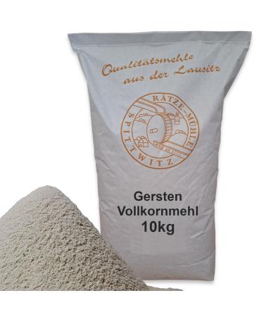 Mills wholemeal barley flour 10kg fresh from the R tze mill in the best quality 100% regional and natural 10 kg
