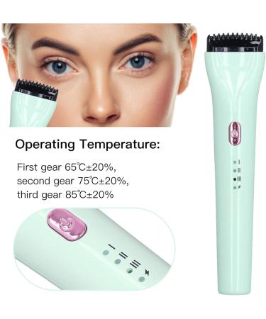 Heated Eyelash Curler 3 Heating Modes Electric Eyelash Curler Fast Heating Handheld Rechargeable Eyelash Curler with Cleaning Brush for Women Long Lasting Naturally Eyelashes Focketyicx0km2qgd-12 - Buy Online on GoSupps.com