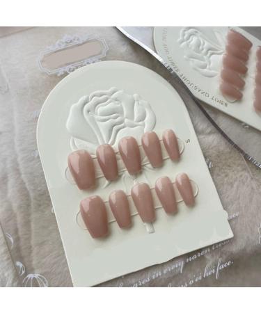 New Handmade Nail Wearing Heavy Industry Long Nail Handmade Nail Beautification False Nail Patch(Coffin type M)