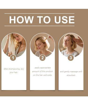  Diuyzoc Hair oil serum lightweight texture 60 ml follicle repair treatment hair care easily absorbed for daily use adults mothers sisters partners - Buy Online on GoSupps.com