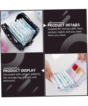 Shop Healeeved 3-Pc Storage Bags for Women's Bandages & Periods - Zipper Travel Nylon Coin Bags | Ideal for Breastfeeding & Organizing - Buy Online on GoSupps.com
