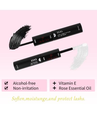 Super Strong Lash Bond & Seal - 5ml+5ml DIY Individual Lashes Glue for Cluster Extensions - International Shipping - Buy Online on GoSupps.com