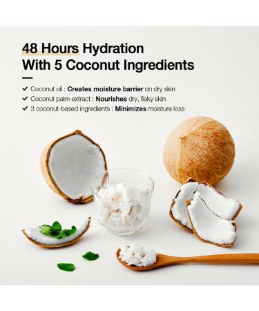 Karl&Hans Botanic Vegan Body Lotion - Coconut Scent Long-lasting Hydration for Hands & Body 13.2 fl oz - International Shipping Available - Buy Online on GoSupps.com