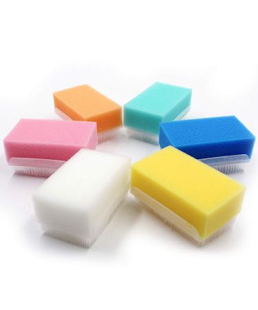 6 Pack Reusable Sensory Brush Set - Surgical, Nail & Baby Bath Scrubber - 3.15x1.97x1.50 Inch - Buy Online on GoSupps.com
