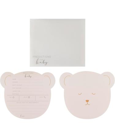 Ginger Ray Teddy Bear Advice & Prediction Cards | Baby Shower Game | 10 Pack Neutral Design - International Shipping - Buy Online on GoSupps.com
