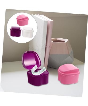 Buy Gleavi 3-Piece Prosthesis Box & Retainer Wraps - Perfect for Smile Direct Club Tablets - Soft Plastic Container for Incorrect Teeth - International Shipping Available - Buy Online on GoSupps.com