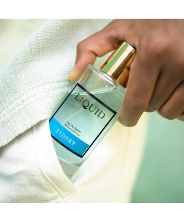 LIQUID Sydney Luxury Eau de Parfum EDP for Men - 90ml Long Lasting | Premium Gift Perfume | Aquatic & Musk Fragrance | Perfect for Special Occasions | Luxury Scent Inspired by Sydney | Gift for Him - Buy Online on GoSupps.com