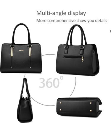 Nicole&Doris Embossing Fashion Travel Bags | Wild School Backpacks & PU Leather Handbags - Black - Buy Online on GoSupps.com