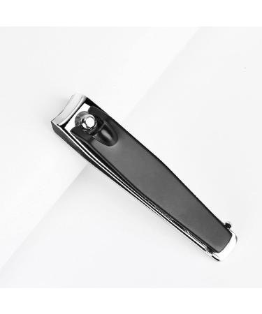 CHJHJKG Nail Clippers (Beauty) Carbon Steel Small Spray Black Manicure Nail Clippers with File and Sword Nail Nipper Manicure Tool - Buy Online on GoSupps.com
