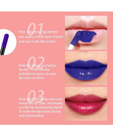 Peel Off Lip Stain Long Lasting Waterproof and Transfer Proof Nude Lip Tint Matte Finish Peel Off Lip Stain Lip Stain Peel Achieve a Perfectly Makeup for Girls (1+2+3# 10ml) - Buy Online on GoSupps.com