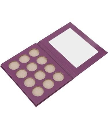 DIY Empty Eyeshadow Empty Eyeshadow BoxDIY Empty Eyeshadow 12 Hole Empty Eyeshadow Palette Portable DIY Makeup Empty Bh Bronzer Palette for Cosmetics Store (Purple) - Buy Online on GoSupps.com